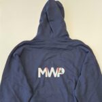 Sweat bleu partenaires verso